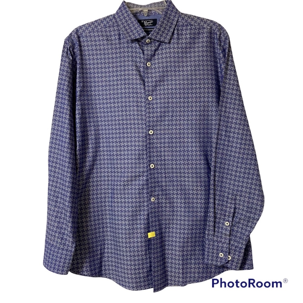 Original Penguin Long Sleeve Button Down Neck 15.5